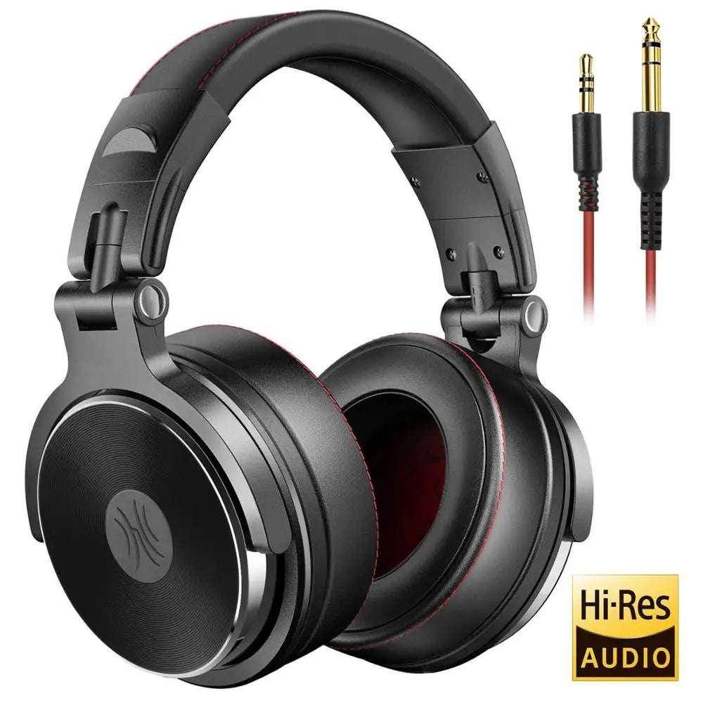 Oneodio Foldable Over-Ear Wired Headphone For Phone Computer PC Professional Studio Pro 30 50 Monitor DJ Headset Gaming Earphone - EYESPHERE