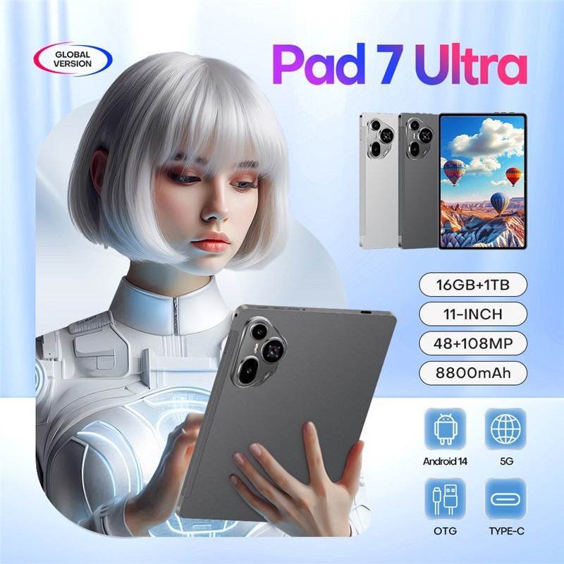 Pad7 Ultra Tablet 10.1 Inch Android 2 32GB Support Card Calls - EYESPHERE