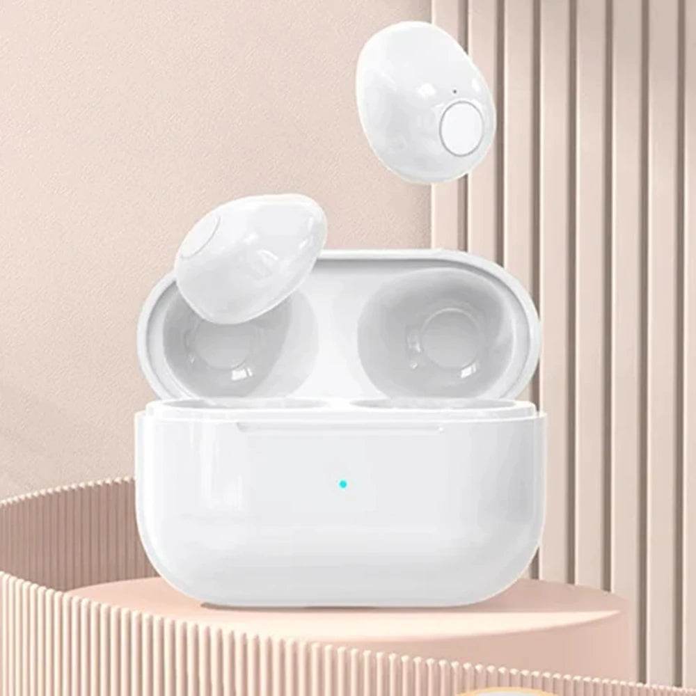 Invisible Earphones Mini Headphones Bluetooth TWS Wireless Touch Gaming NFC Semi-In-Ear Earbuds Noise Reduction Sports Headset - EYESPHERE