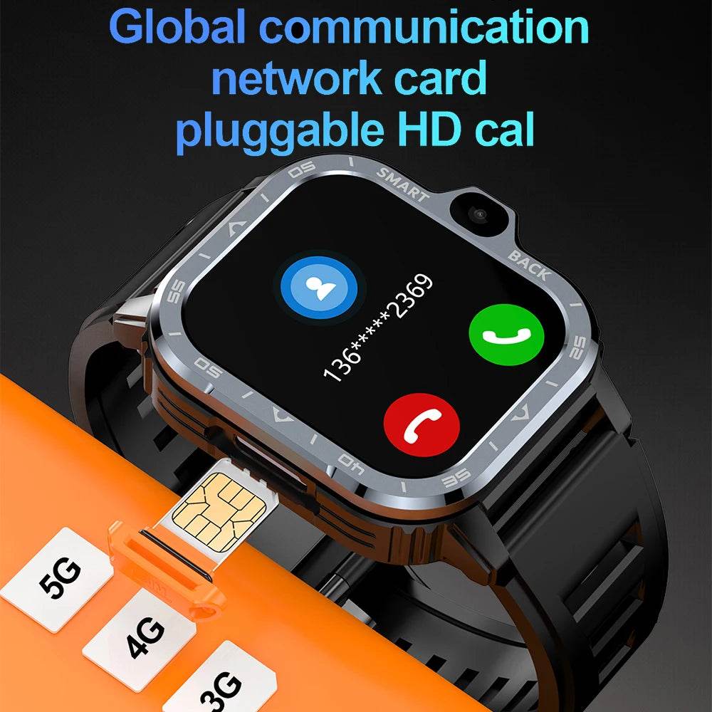 Valdus PGD Android Smart Watch Men GPS 16G/64G ROM Storage HD Dual Camera NFC 2G 4G SIM Card WIFI Wireless Fast Internet Access - EYESPHERE