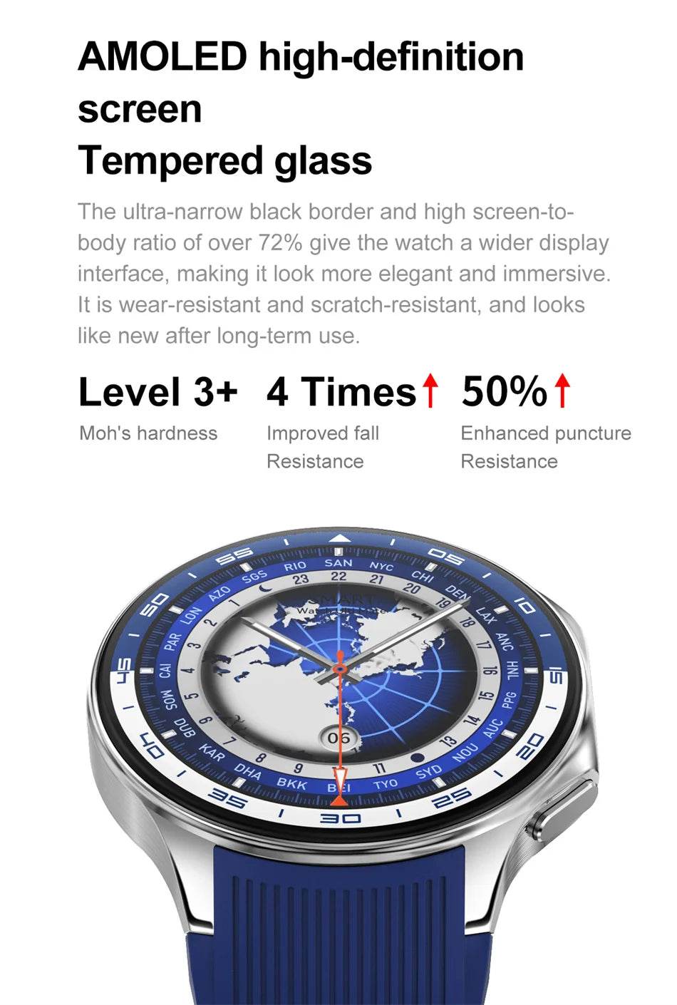 2025 New For OPPO Xiaomi 32G Memory Smart Watch Men Full Touch HD AMOLED Screen Music Fitness Tracker Bluetooth Call Smartwatch - EYESPHERE