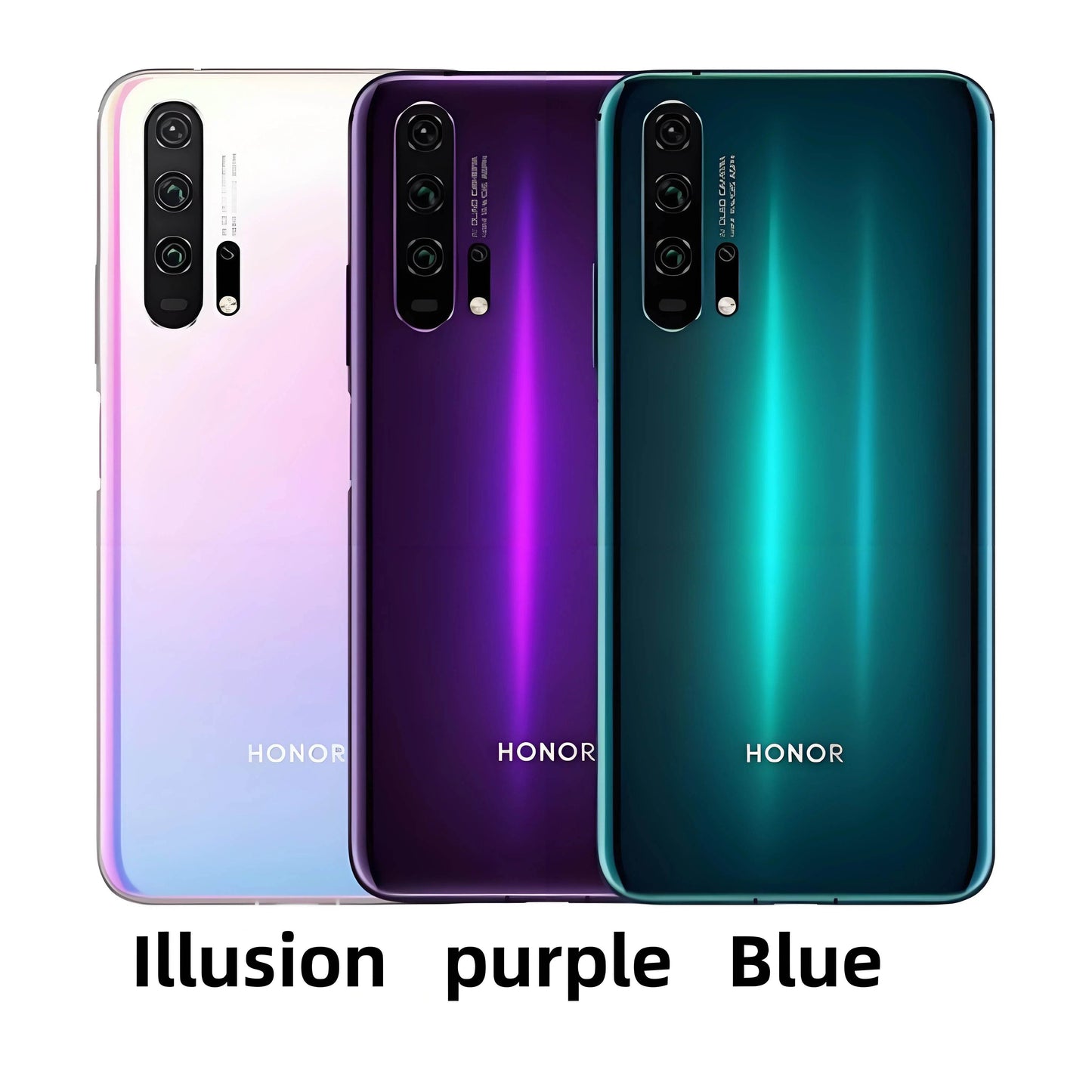 HUAWEI-HONOR 20 Pro,Smartphone,6.26 inch,8+256GB ROM,Mobile phones,Android,Google Play Store,Dual SIM,48MP,4G,Cellphones Global - EYESPHERE