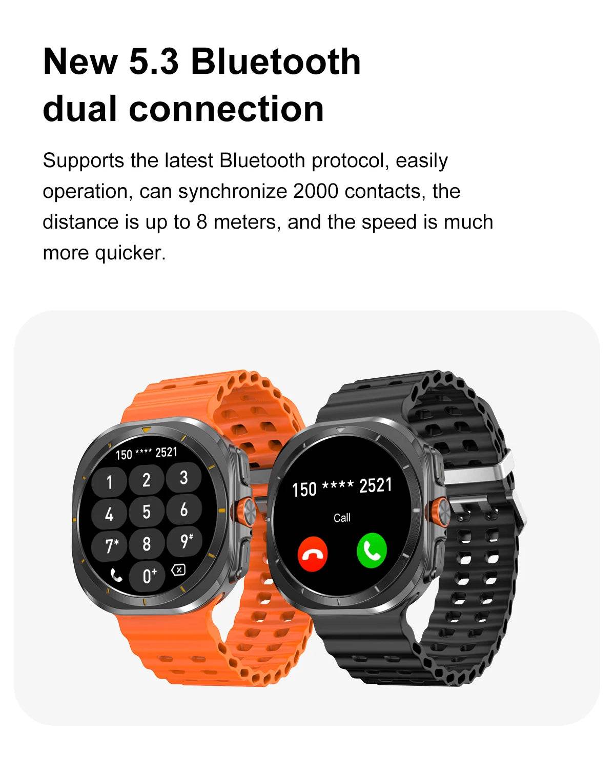 Brand For Samsung 32GB Memory Galaxy Watch7 Ultra Smart Bracelet Men NFC HD Sapphire Screen Bluetooth Call Waterproof Smartwatch - EYESPHERE