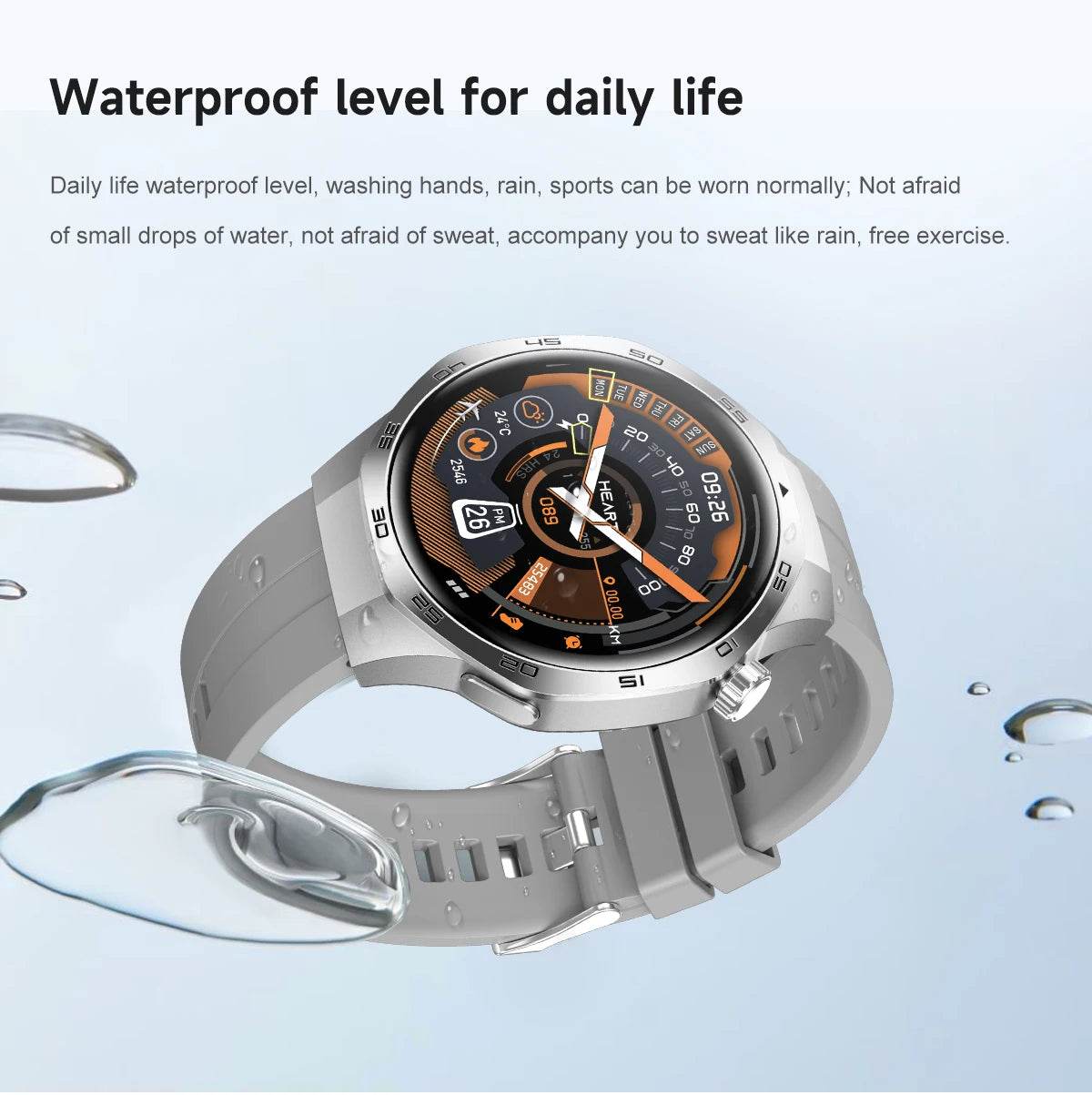 2025New For Huawei Watch GT5 Pro Smart Watch AMOLED Screen NFC GPS Tracker Bluetooth Call Health Waterproof Smartwatch Men Women - EYESPHERE