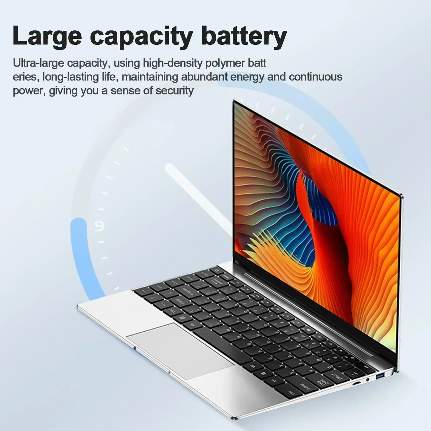 Ultra Slim 14.1" Laptop 16GB RAM 2TB SSD Intel N3700 Notebook Gamer Windows 11 Pro 1920*1080  Display Office Study Computer PC