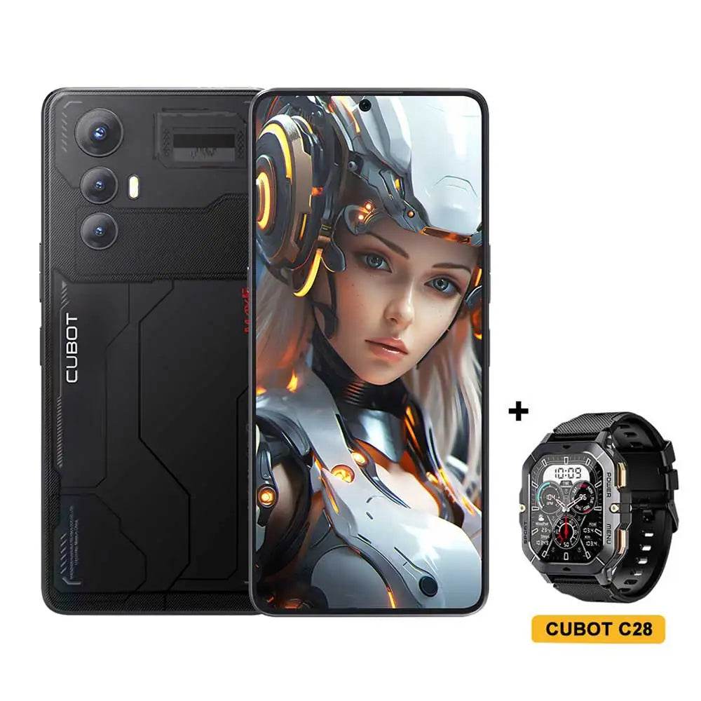 5G Smartphone CUBOT MAX 5, Dimensity 8200 4nm 3.1GHz, 6.95-inch 144Hz Large Screen, Gaming Phone, 24GB RAM(12GB+12GB), 256GB ROM - EYESPHERE