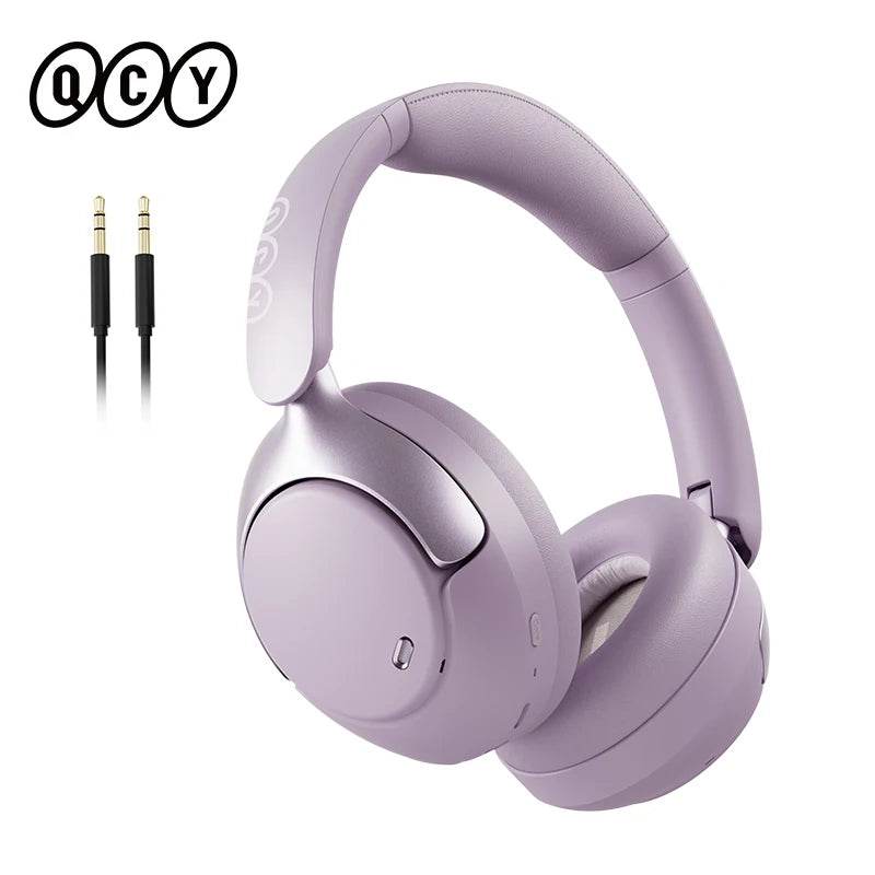 QCY H3 Pro ANC Wireless Headphone 50dB Noise Canceling Hi-Res Spatial Audio Earphone with LDAC Bluetooth 5.4 Over Ear Headset - EYESPHERE