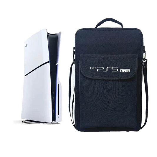 New PS5 Slim Carrying Case Portable Storage Shoulder Bag Protective Cover Backpack for Playstation 5 Slim Game Accessories - EYESPHERE