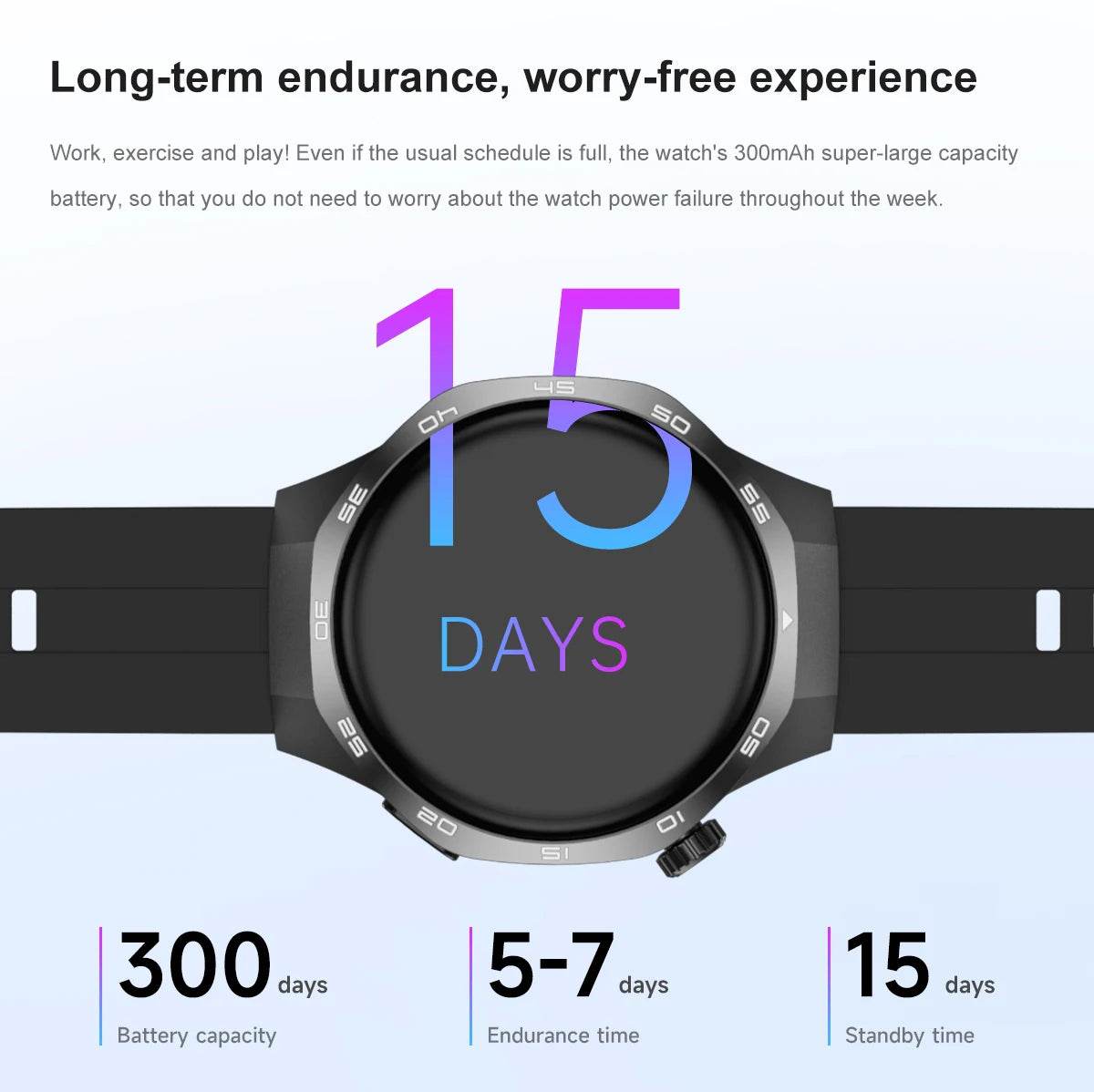 2025New For Huawei Watch GT5 Pro Smart Watch AMOLED Screen NFC GPS Tracker Bluetooth Call Health Waterproof Smartwatch Men Women - EYESPHERE