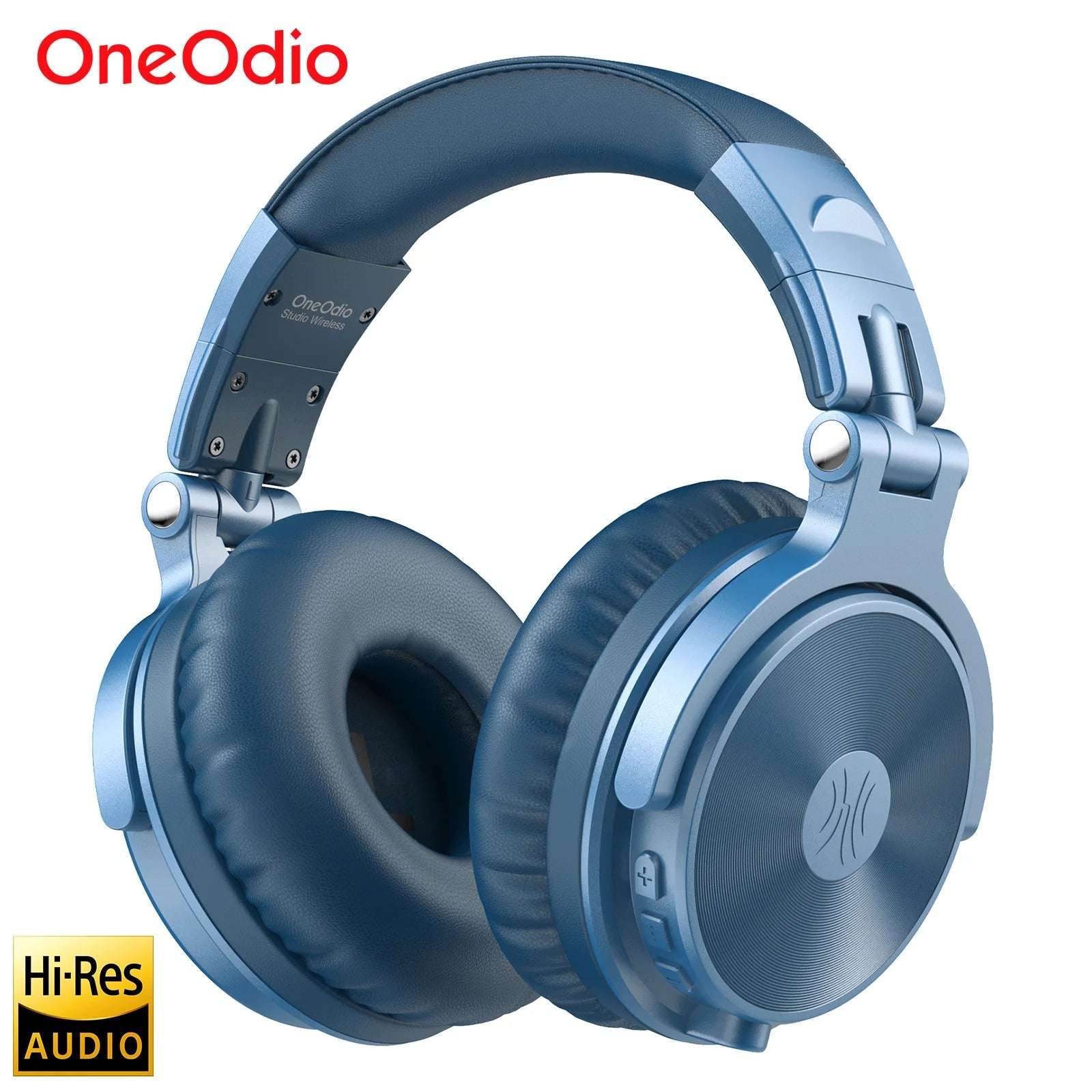 Oneodio Pro C Wireless Bluetooth 5.2 Headphones Over Ear With Microphone Hi-Res Audio Wired&Wireless Headset 110h Playtime AAC - EYESPHERE