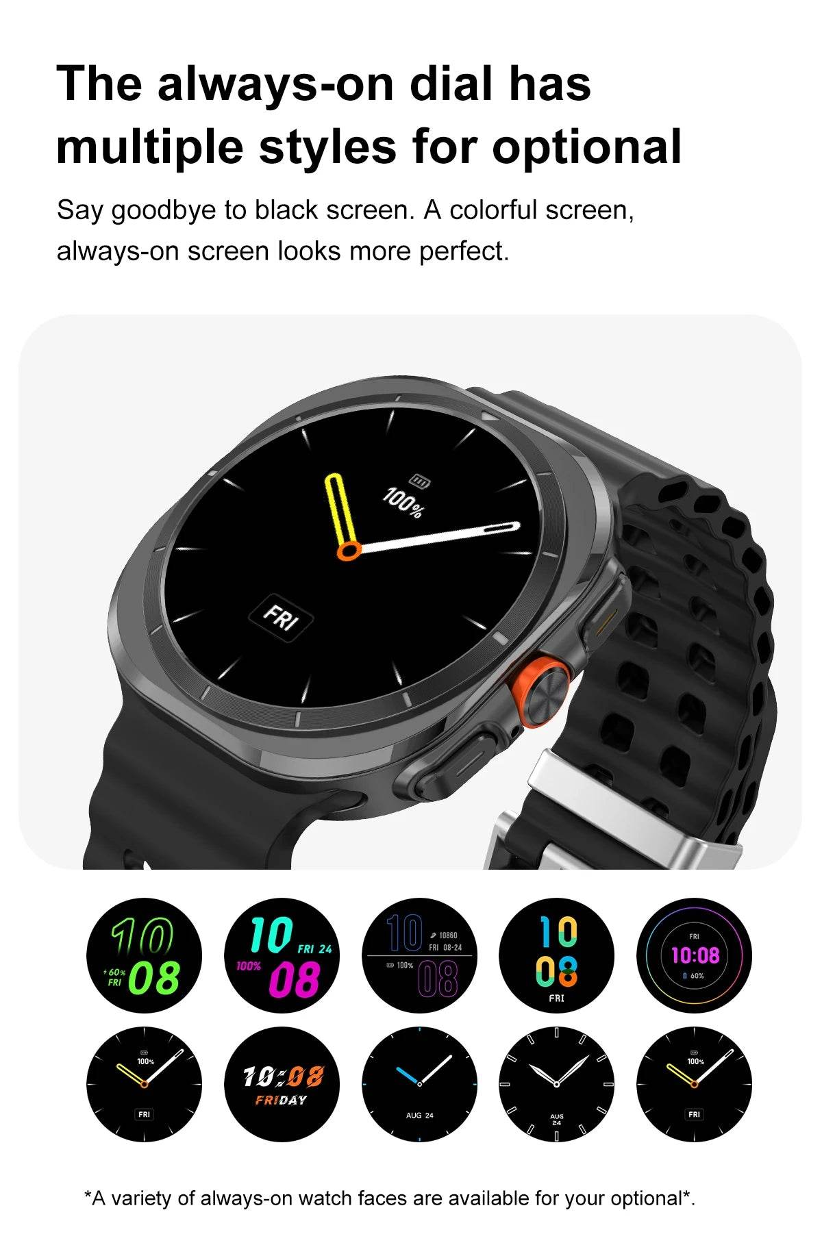 Brand For Samsung 32GB Memory Galaxy Watch7 Ultra Smart Bracelet Men NFC HD Sapphire Screen Bluetooth Call Waterproof Smartwatch - EYESPHERE