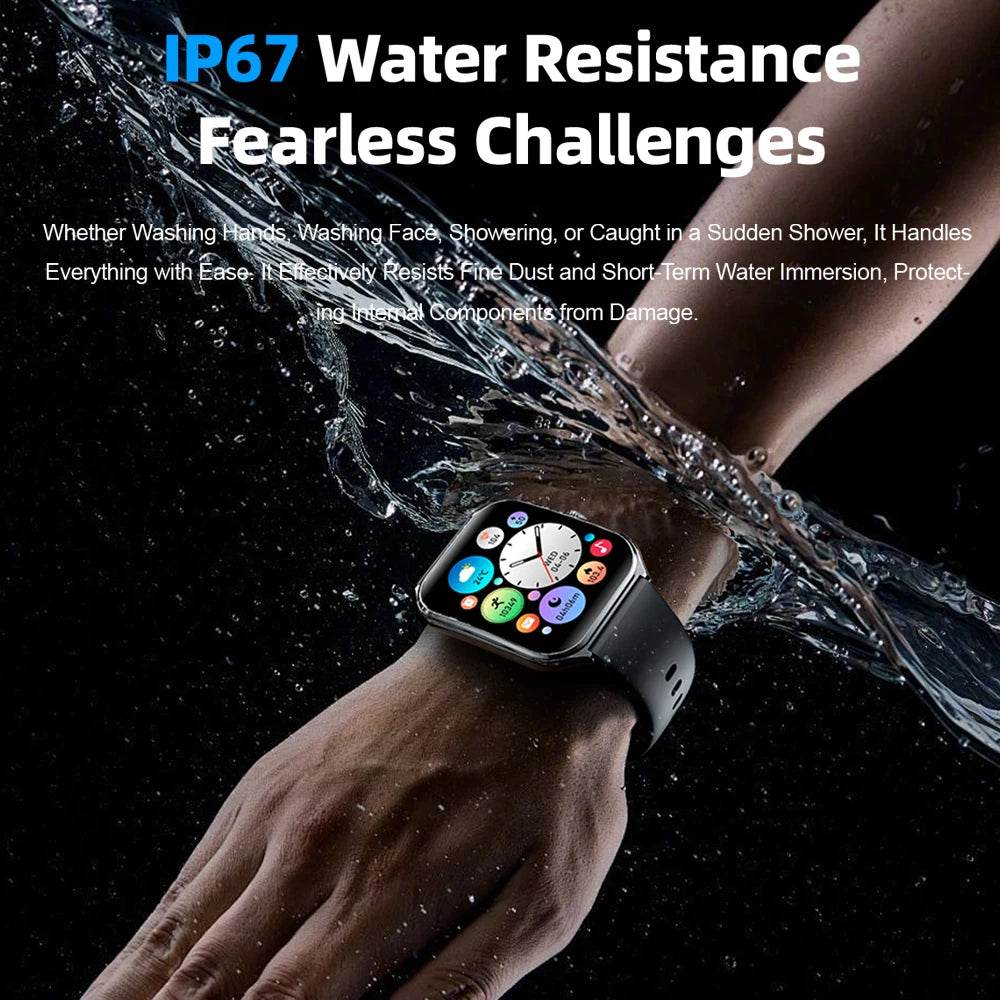 2025 New Smartwatch 0.25 inch Ultra-thin Bluetooth Call Health Monitor Watch IP68 Waterproof 100 Sport Smart Bracelet For HUAWEI - EYESPHERE