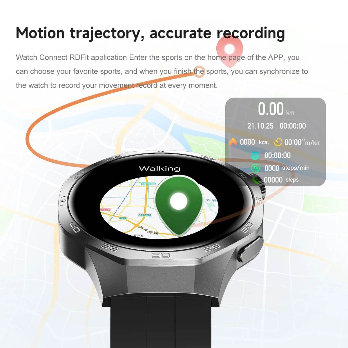 2025New For Huawei Watch GT5 Pro Smart Watch AMOLED Screen NFC GPS Tracker Bluetooth Call Health Waterproof Smartwatch Men Women - EYESPHERE