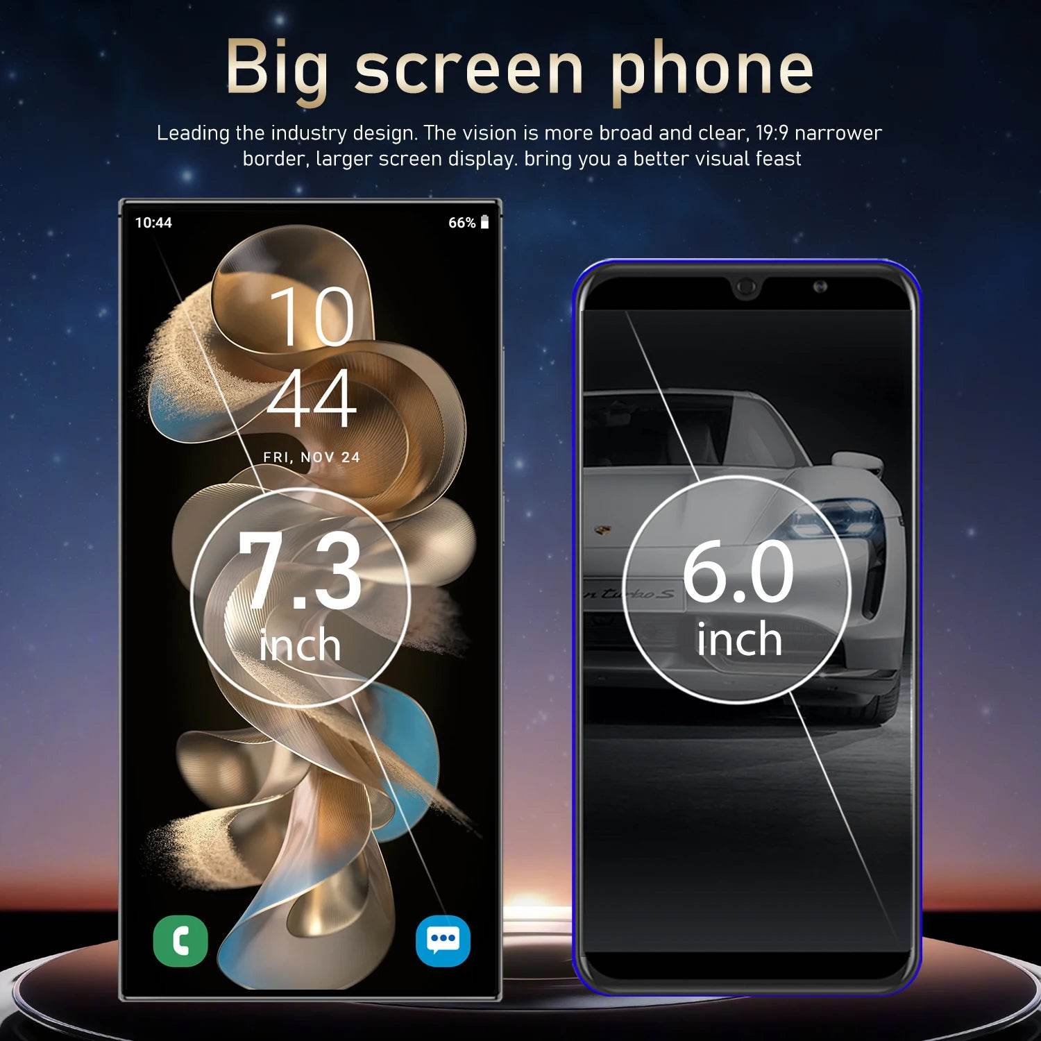 2024 New S24 Ultra Smartphone Original 7.3 Inch Celulares Android Moblie Phones Unlocked 5G Dual Sim Global Version CellPhones - EYESPHERE