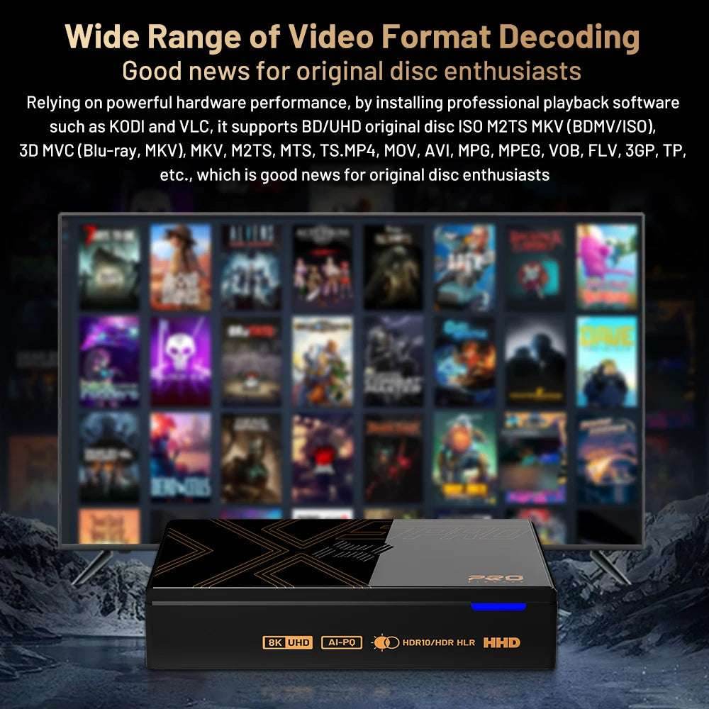 Kinhank Super Console X5 PRO Retro Video Game Console RK3588 8GDDR4 with 4T HDD 16000+ Games Plug and Play for PS2/PS1/SS/DC/N64 - EYESPHERE