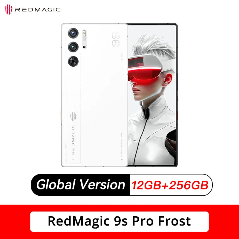 RedMagic 9s Pro 5G Global Version  Gaming Phone 6.8" Snapdragon 8 Gen 3 Leading Version 6500mAh 80W Charge 50MP NFC