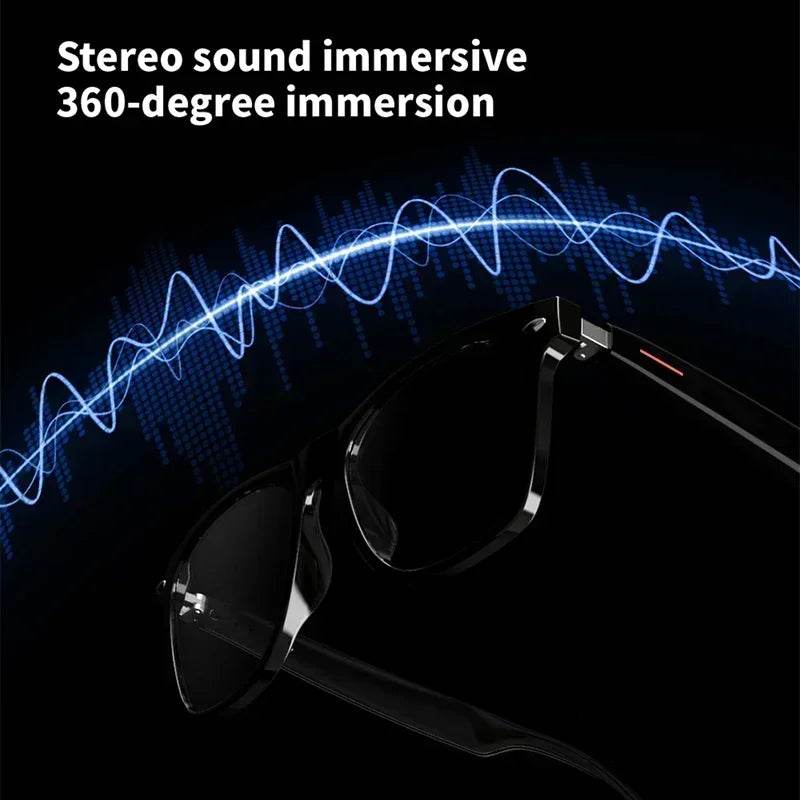 Camera Smart Music Sunglasses Earphones Wireless Bluetooth Headset HIFI Sound Headphone Driving Glasses Hands-free Call - EYESPHERE