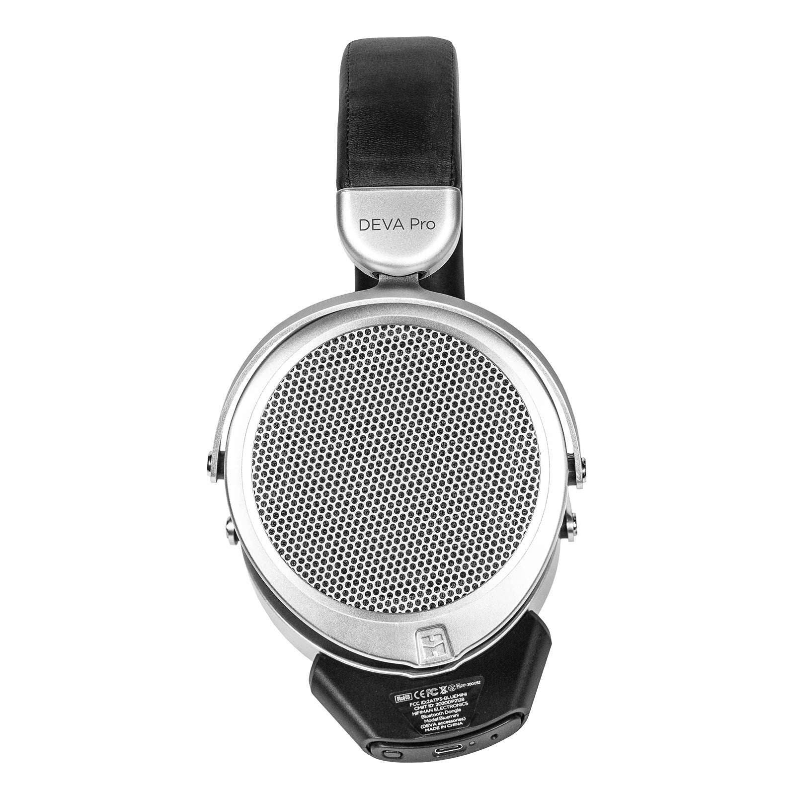 HIFIMAN Deva-Pro Over-Ear Full-Size Open-Back Planar Magnetic Headphone with Stealth Magnet and BlueMini R2R Bluetooth Receiver - EYESPHERE