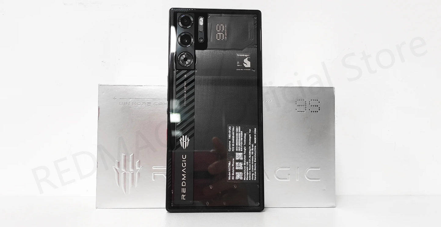 RedMagic 9s Pro 5G Global Version  Gaming Phone 6.8" Snapdragon 8 Gen 3 Leading Version 6500mAh 80W Charge 50MP NFC