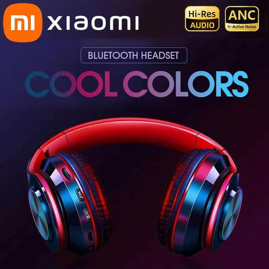 XIAOMI 2025 Head-mounted Wireless Bluetooth Headphones With Mic Noise Cancelling Headsets Stereo Sound Sport Gaming Earphones - EYESPHERE