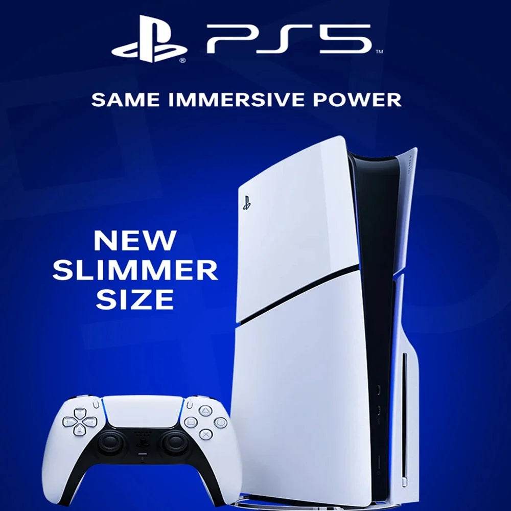 Sony PlayStation 5 PS5 Slim/PS5 Pro Console Original Video Game Console PC Games Ultra High Speed PlayStation5 Slim - EYESPHERE