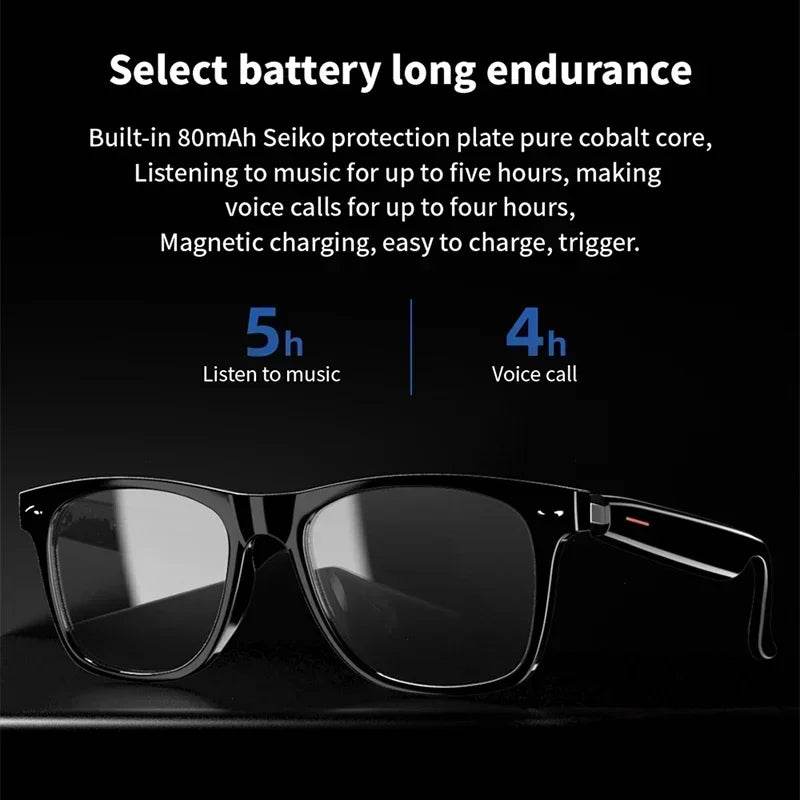 Camera Smart Music Sunglasses Earphones Wireless Bluetooth Headset HIFI Sound Headphone Driving Glasses Hands-free Call - EYESPHERE