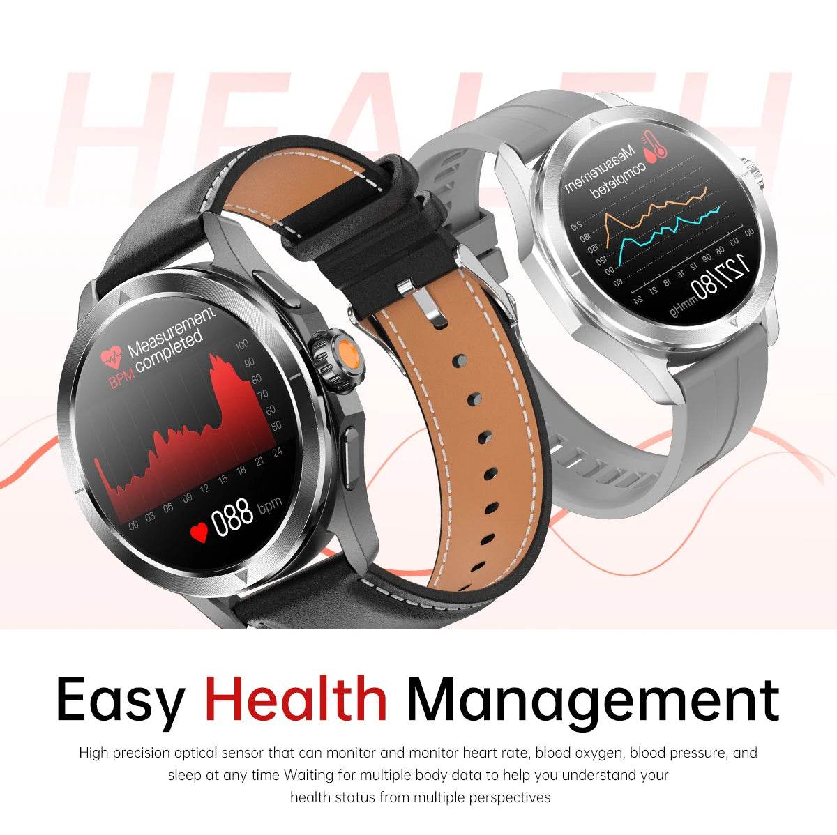 For Xiaomi S4 Ultra Outdoor Sports Smart Watch Men AMOLED Screen NFC GPS Compass Heart rate Waterproof Bluetooth Call SmartWatch - EYESPHERE