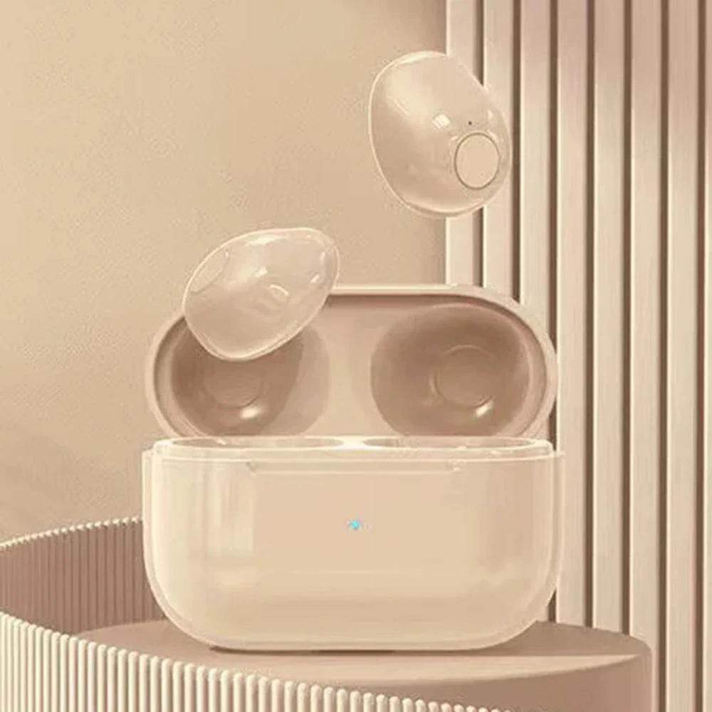 Invisible Earphones Mini Headphones Bluetooth TWS Wireless Touch Gaming NFC Semi-In-Ear Earbuds Noise Reduction Sports Headset - EYESPHERE