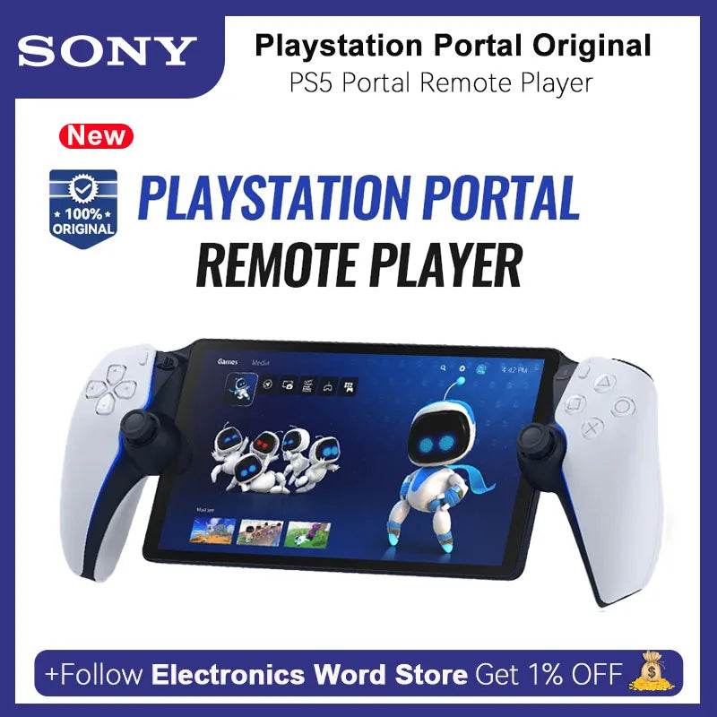 PlayStation Portal Remote Player Original PS5 Portal Remote Player Portable Consoles PS Portal Sony - EYESPHERE