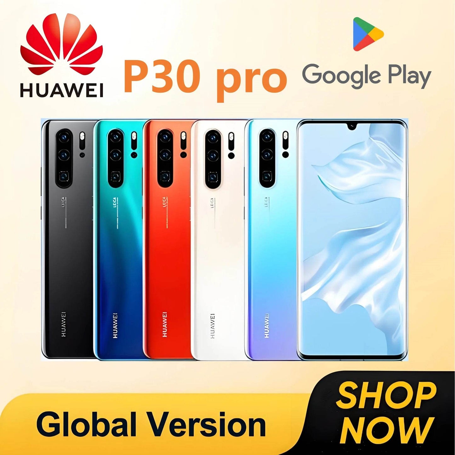 Global,HUAWEI-P30 Pro,Smartphone Android,6.47 inch,512GB ROM,40MP+32MP,Cellphones Dual SIM Google Play Store Mobile phones - EYESPHERE