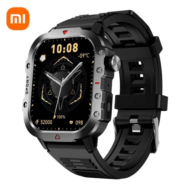 Xiaomi Mijia Military Smart Watch Men IP68 5ATM Outdoor Sports Fitness Tracker Health Monitor 1.81Inch BT Call Smartwatch New - EYESPHERE