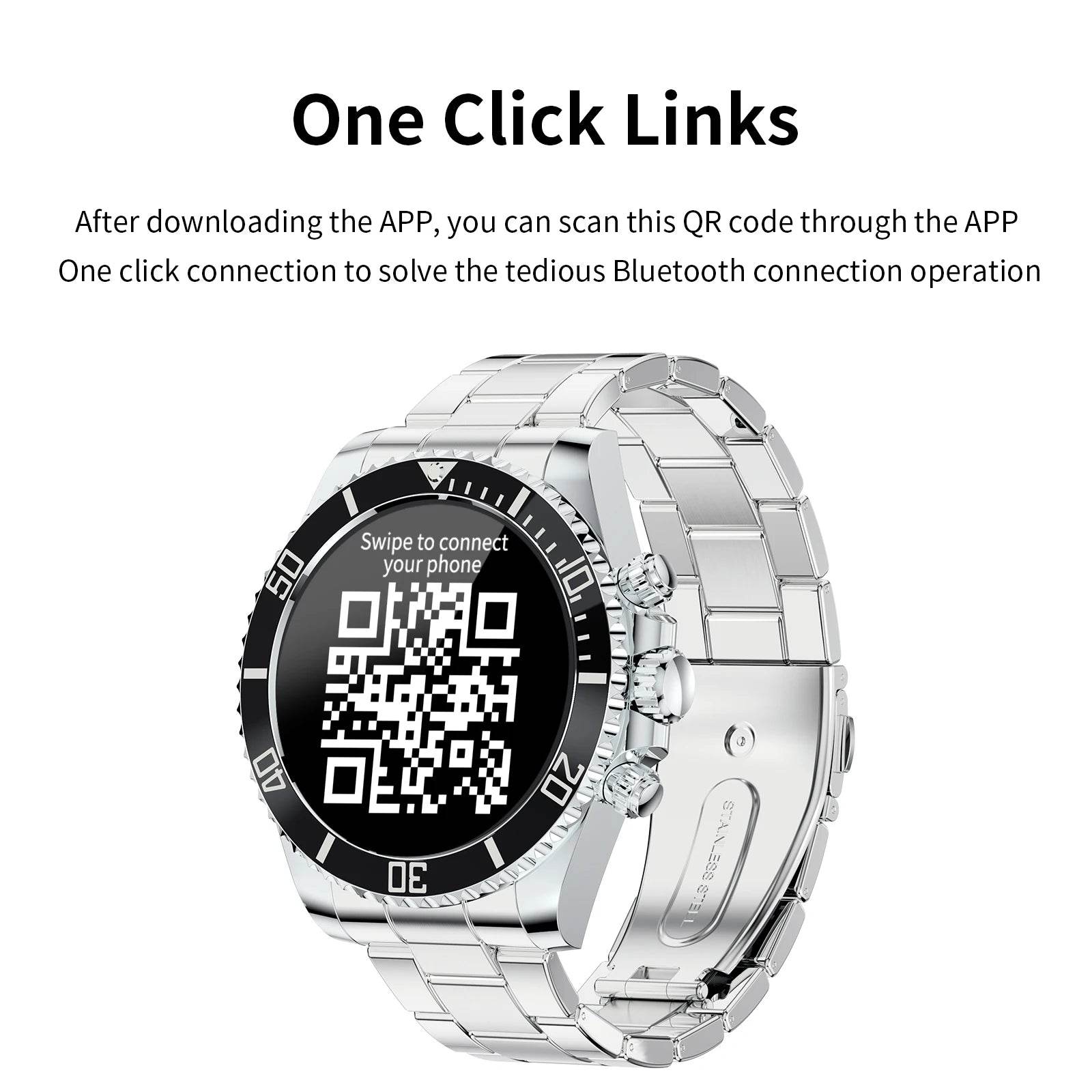 Aanshi High-End Men's SmartWatch AW12 2025 Luxury watches men Bluetooth Call 24H Health Monitoring Business men's Smart Watch - EYESPHERE