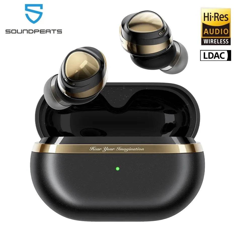 Soundpeats Opera 05 Hi-Res Wireless Earbuds LDAC Hybrid ANC Bluetooth V5.3 Earphones With Stereo Sound Hi-Fi Audio ENC Dual Mics - EYESPHERE