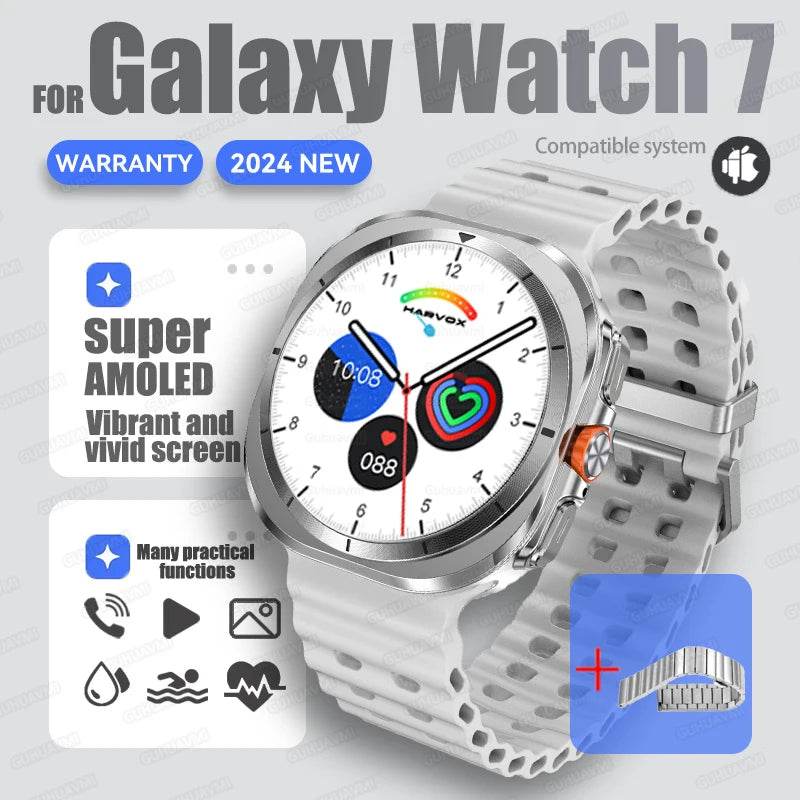 Brand For Samsung 32GB Memory Galaxy Watch7 Ultra Smart Bracelet Men NFC HD Sapphire Screen Bluetooth Call Waterproof Smartwatch - EYESPHERE