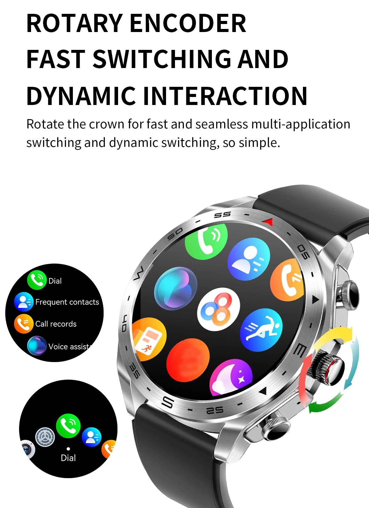 2024 TWS 2-in-1 Bluetooth Earphones Men Smart Watch Bluetooth Call GPS Motion Trajectory HIFI 9D Sound Quality Women Smartwatch - EYESPHERE