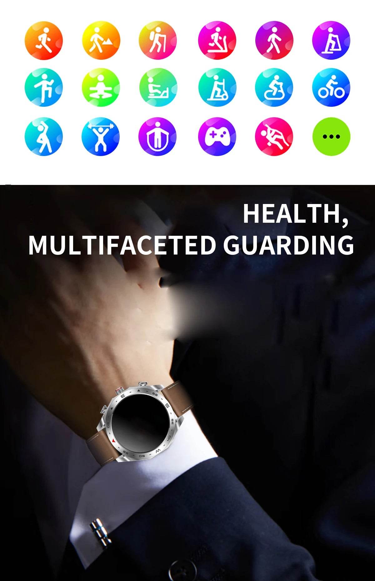 2024 TWS 2-in-1 Bluetooth Earphones Men Smart Watch Bluetooth Call GPS Motion Trajectory HIFI 9D Sound Quality Women Smartwatch - EYESPHERE