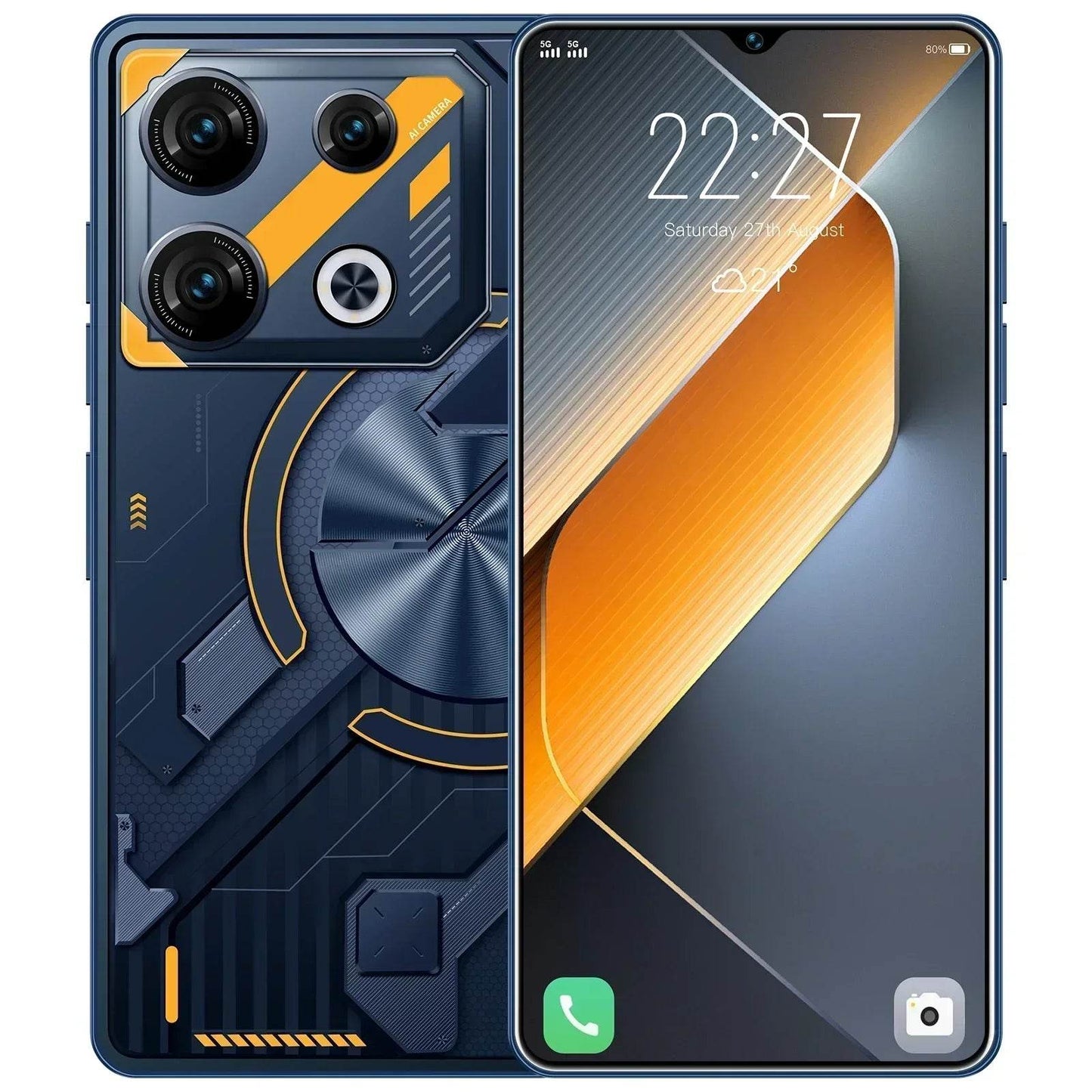 Original GT20 Pro - 7.3-inch Full-Screen Smartphone 16GB RAM 1TB Storage 108MP Camera Snapdragon 8 Gen3 Global 5G LTE Bands - EYESPHERE