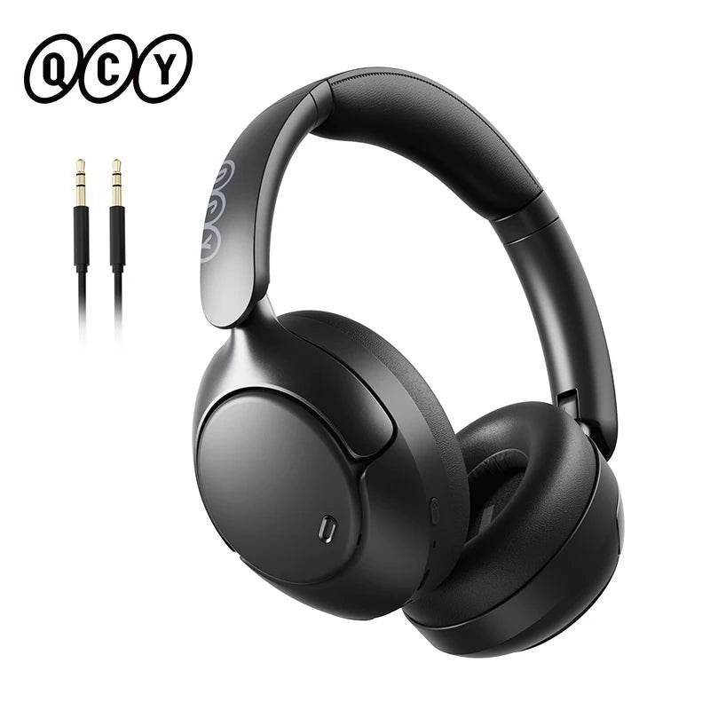 QCY H3 Pro ANC Wireless Headphone 50dB Noise Canceling Hi-Res Spatial Audio Earphone with LDAC Bluetooth 5.4 Over Ear Headset - EYESPHERE