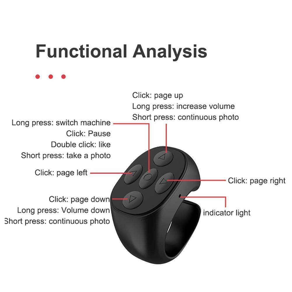 Mobile Phone Bluetooth Remote Control Wireless Mobile Phone Camera Controller - EYESPHERE