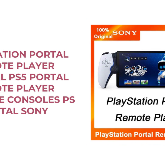 PlayStation Portal Remote Player Original PS5 Portal Remote Player Portable Consoles PS Portal Sony by@Outfy